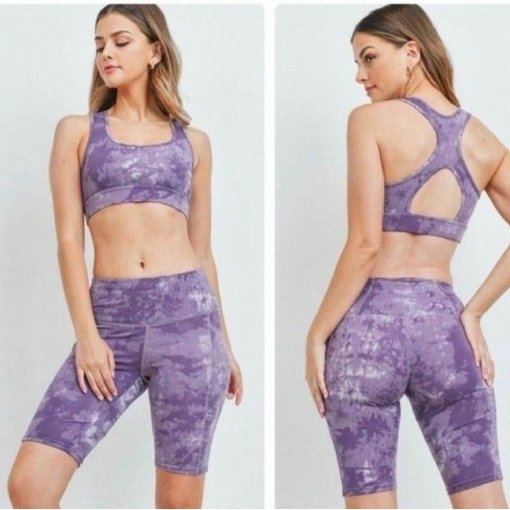 PRETTY PURPLE WORKOUT SET